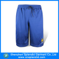 Personalizado de color azul de alta calidad de poliéster Running Mens Shorts